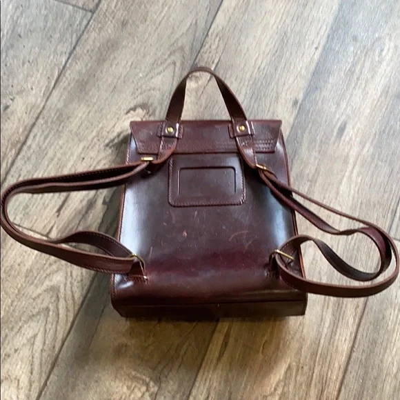 Dr. Martens Brown Leather Backpack - Picture 6 of 16
